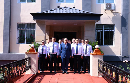 Baş prokuror Balakən rayonunda vətəndaşları qəbul edib