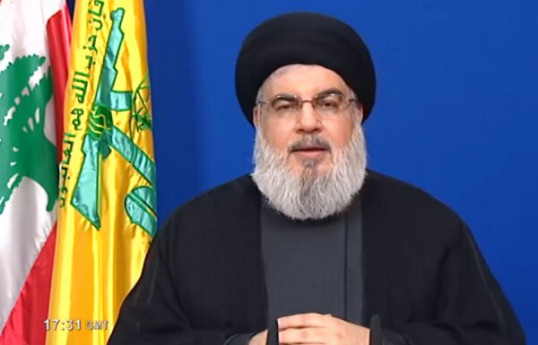 “Hizbullah” lideri İsrail hücumları ilə bağlı Hayfa sakinlərinə xəbərdarlıq edib