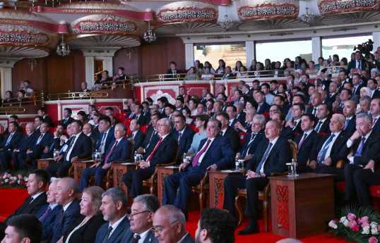 Prezident İlham Əliyev Astanada qala konsertdə iştirak edib