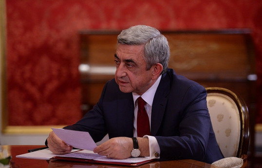 Ermənistanın keçmiş prezidenti Serj Sarkisyan