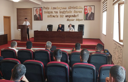 Təbii və texnogen xarakterli fövqəladə hadisələrlə bağlı maarifləndirmə tədbirləri keçirilib