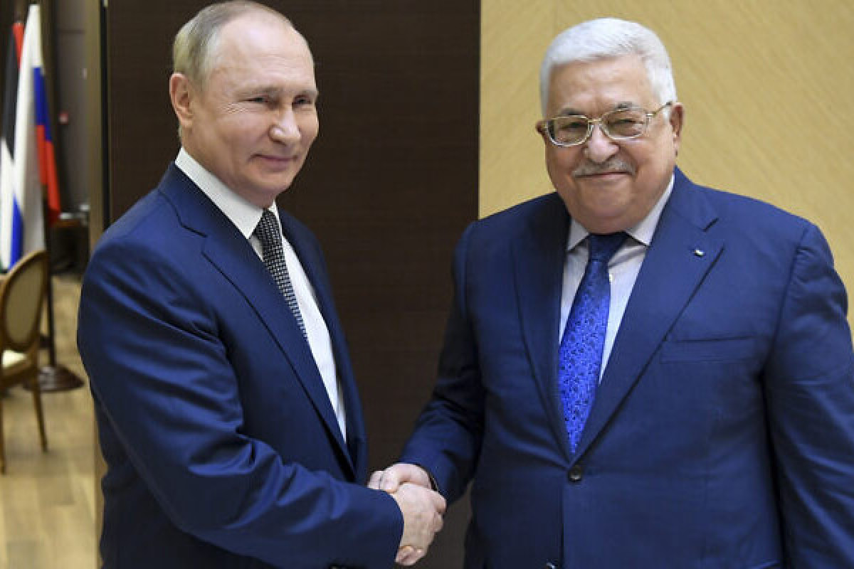 Vladimir Putin - Mahmud Abbas