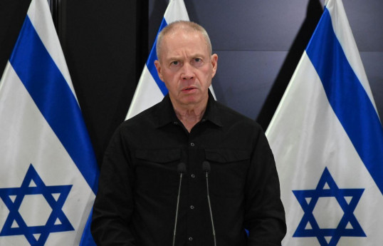 İsrailin müdafiə naziri Yoav Qallant
