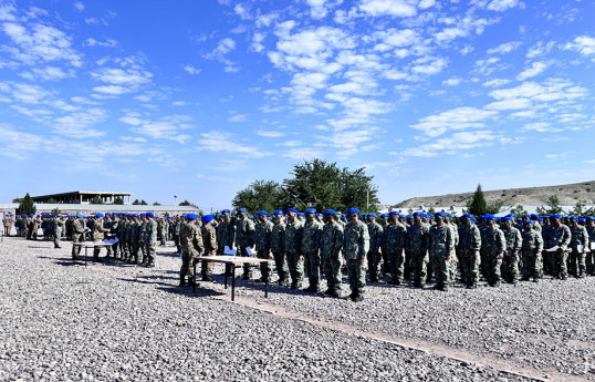 Komando kursunun növbəti buraxılışı olub