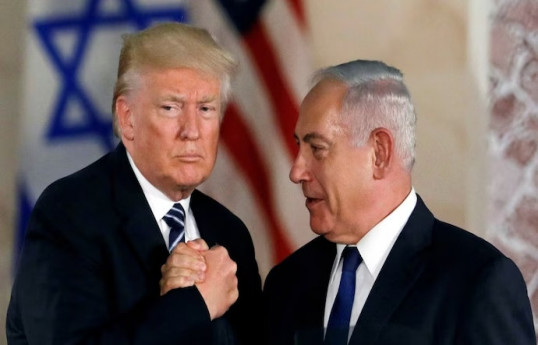 Donald Tramp -Benyamin Netanyahu
