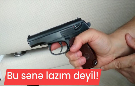DİN: Müharibə qalıqları olan döyüş silahları könüllü təhvil verilməlidir