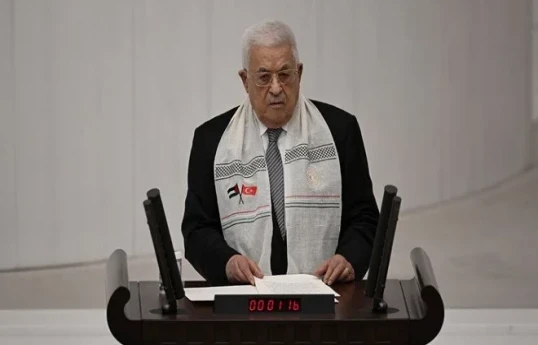 Fələstin Dövlətinin Prezidenti Mahmud Abbas