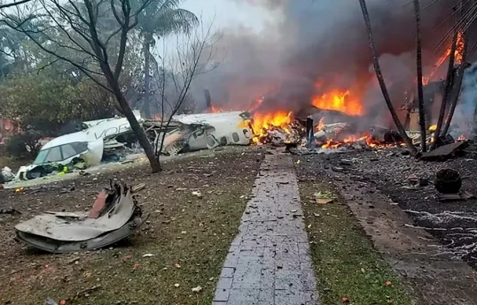 Braziliyada təyyarə qəzası nəticəsində 5 nəfər həlak olub