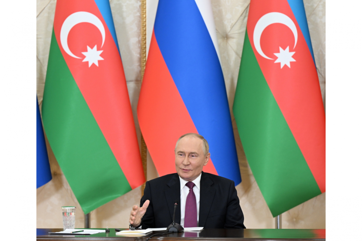 Putin: Cənubi Qafqazda davamlı sülh və sabitlik regionun bütün dövlətlərinin maraqlarına cavab verir