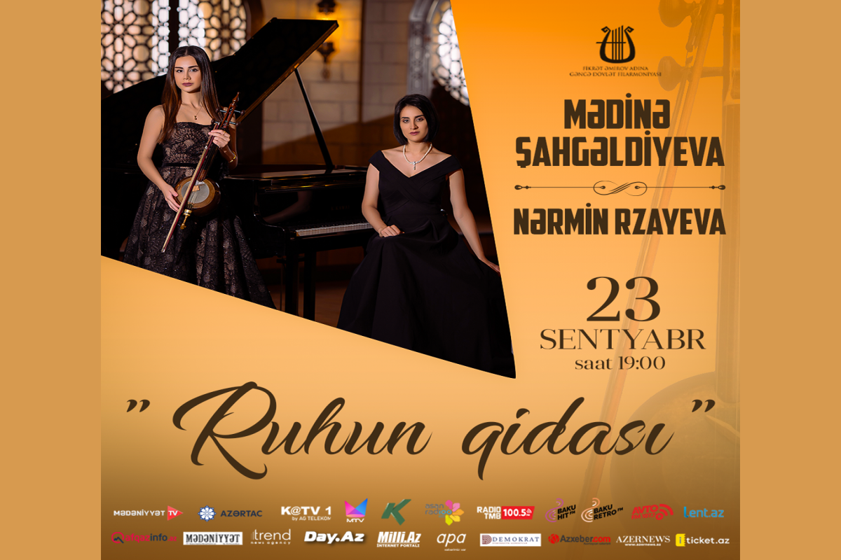 Gəncə Filarmoniyasında "Ruhun qidası" adlı konsert olacaq