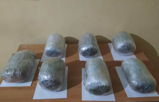 İrandan Azərbaycana 7 kq narkotik keçirilməsinin qarşısı alınıb - FOTO 