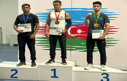 FHN əməkdaşı qol güləşi üzrə gümüş medal qazanıb - FOTO 