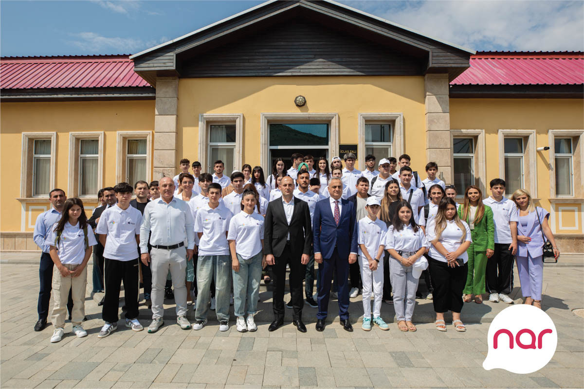 “Nar” “YAŞAT” Fondunun şəhid övladları üçün təşkil etdiyi düşərgəyə dəstək olub - FOTO 