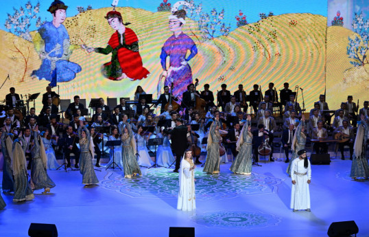 Daşkənddə Azərbaycan və Özbəkistan incəsənət ustalarının birgə qala konserti olub