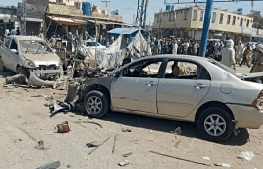Pakistanda idarə olunan bombanın partlaması nəticəsində 2 nəfər ölüb, 14 nəfər yaralanıb