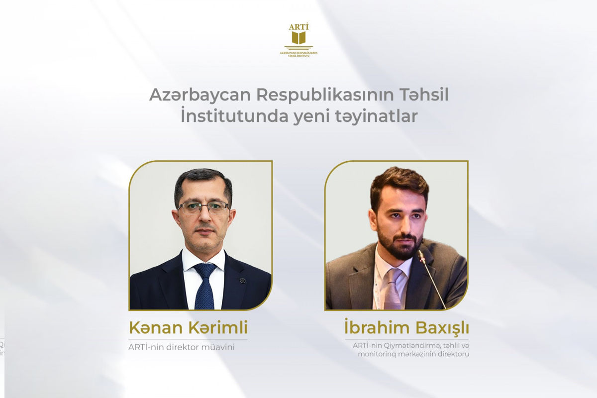 Təhsil İnstitutunda yeni təyinatlar olub