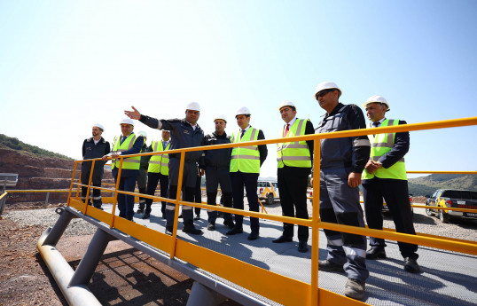 DMA sədri Çovdar İnteqrəolunmuş Regional Emal Sahəsində olub - FOTO 