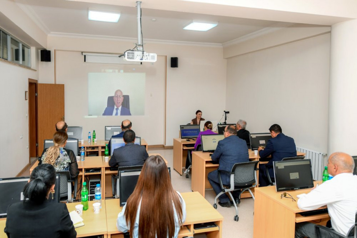 Naxçıvandakı media nüməyəndələri üçün MM-ə seçkilər mövzusunda onlayn seminar keçirilib