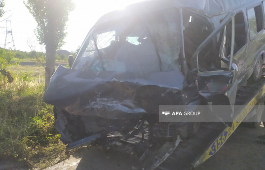 Qubada mikroavtobusla avtomobil toqquşub, 1 nəfər ölüb, xəsarət alan 14 nəfərdən 8-nin vəziyyəti ağırdır - YENİLƏNİB-3 