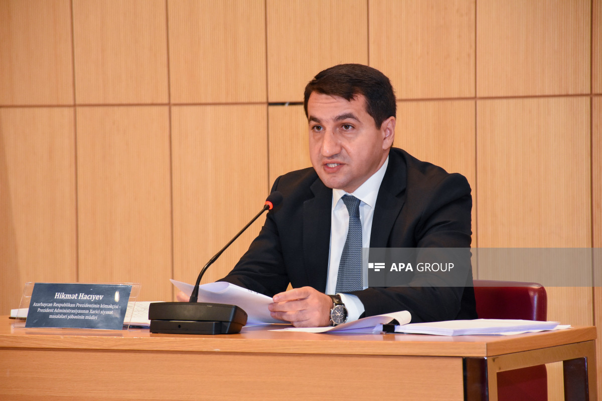 Hikmət Hacıyev: Ermənistan kütləvi məzarlıqların, o cümlədən Milli Qəhrəman Natiq Qasımovun qalıqlarının dəqiq yerini bildirməlidir