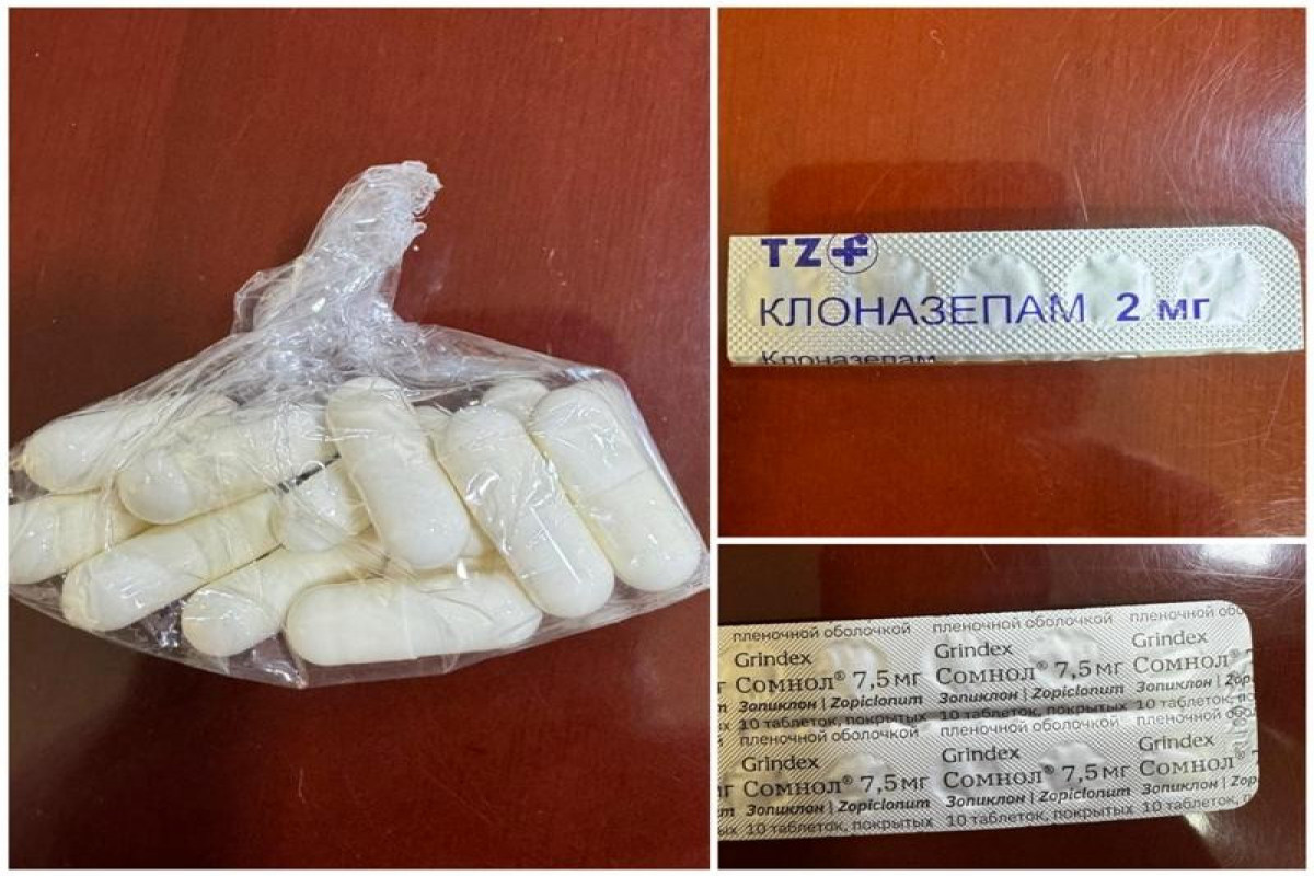 Cəzaçəkmə müəssisəsinə psixotrop maddə keçirilməsinin qarşısı alınıb