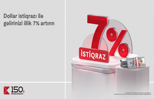 Pulunuz Kapital Bank istiqrazları sizə daha çox gəlir gətirsin