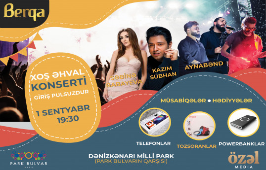 “Berqa” silsilə konsertlərini müxtəlif hədiyyələrlə başa vurur