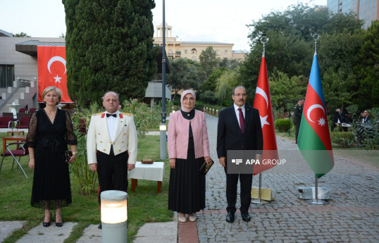 Bakıda Türkiyənin Zəfər bayramı münasibətilə tədbir keçirilib - FOTO 