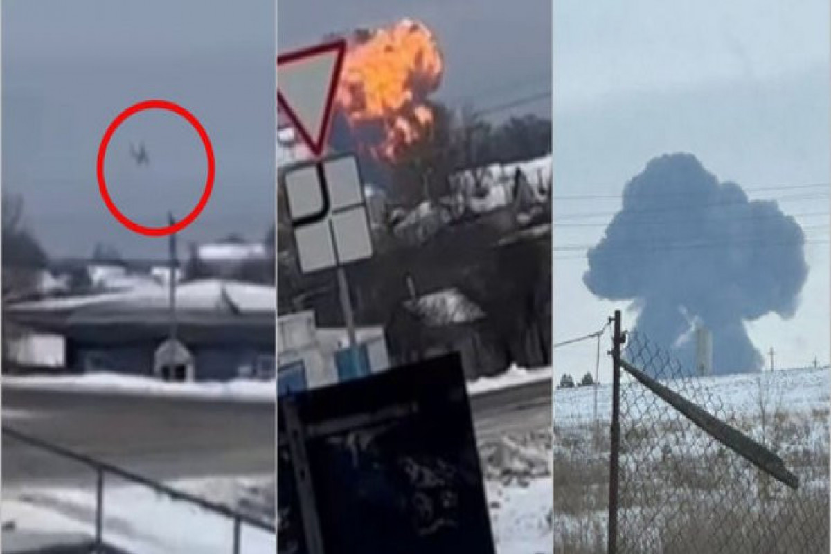 Rusiya İstintaq Komitəsi: İl-76 təyyarəsi "Patriot"la vurulub - VİDEO 
