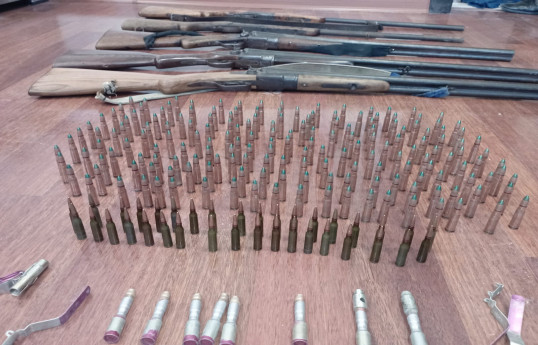 Polis Hacıqabulda avtomat müsadirə edib