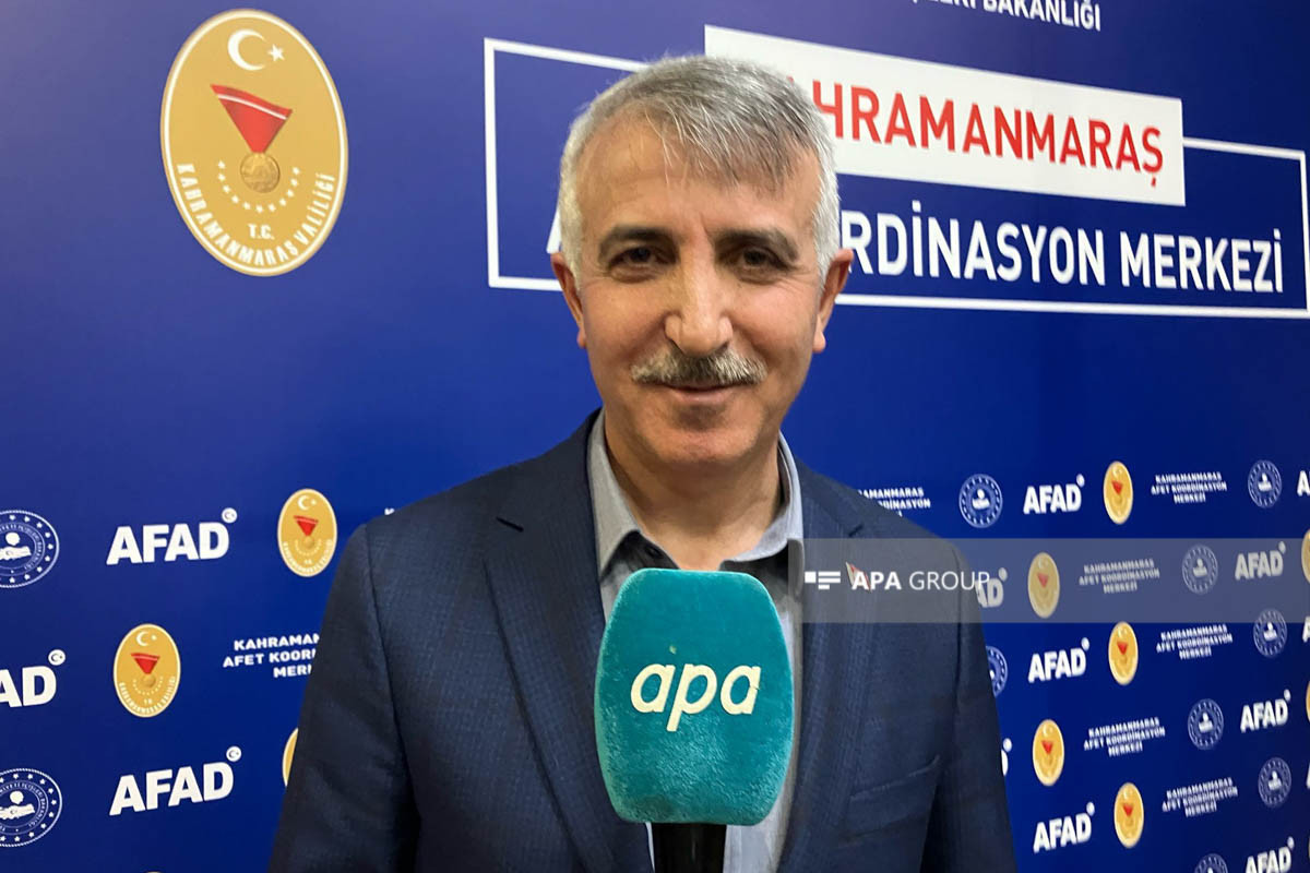 Vali: Kahramanmaraşın Azərbaycan Bulvarında binaların inşası 2024-cü ilin sonunadək yekunlaşacaq