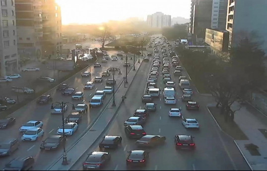 Bakıda sıxlıq müşahidə edilən yollar - SİYAHI 