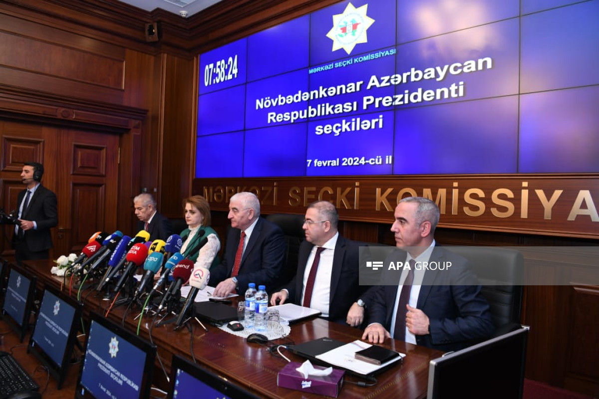 MSK sədri: Seçicilərin səsverməsi üçün bütün şərait yaradılıb