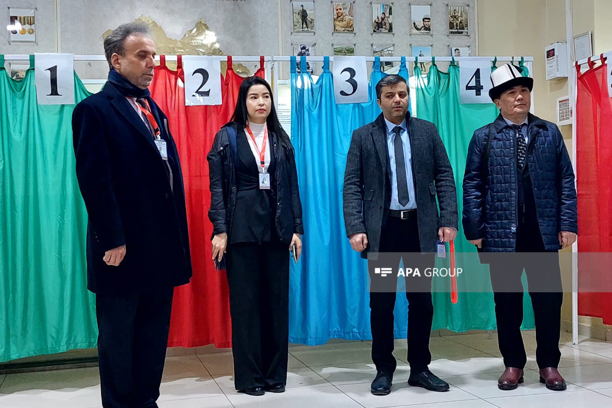 TÜRK PA-nın nümayəndələri seçkiləri müşahidə edir