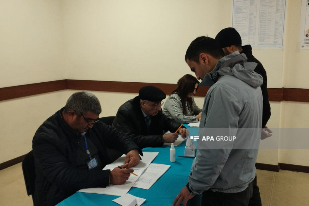 ATƏT nümayəndələri Şamaxıda seçkiləri izləyir