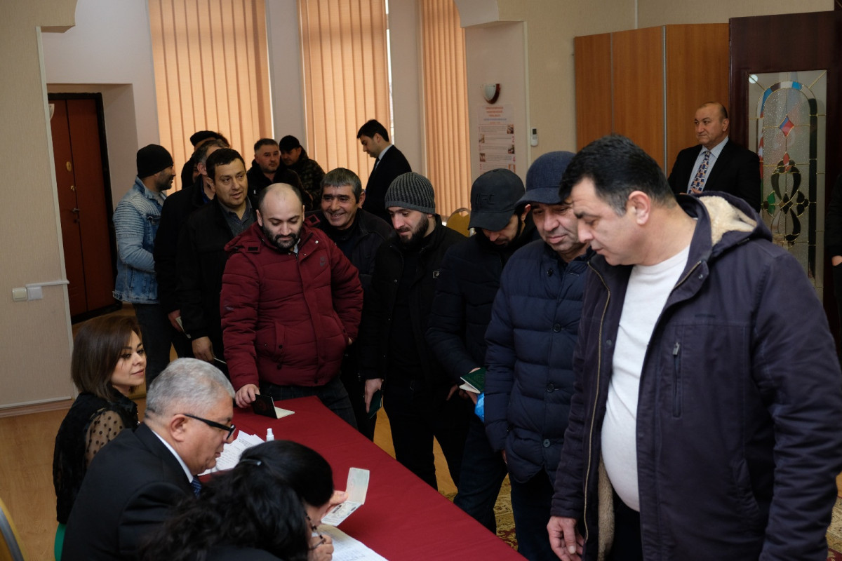 Aktauda yaşayan azərbaycanlılar növbədənkənar prezident seçkilərində iştirak ediblər - FOTO 