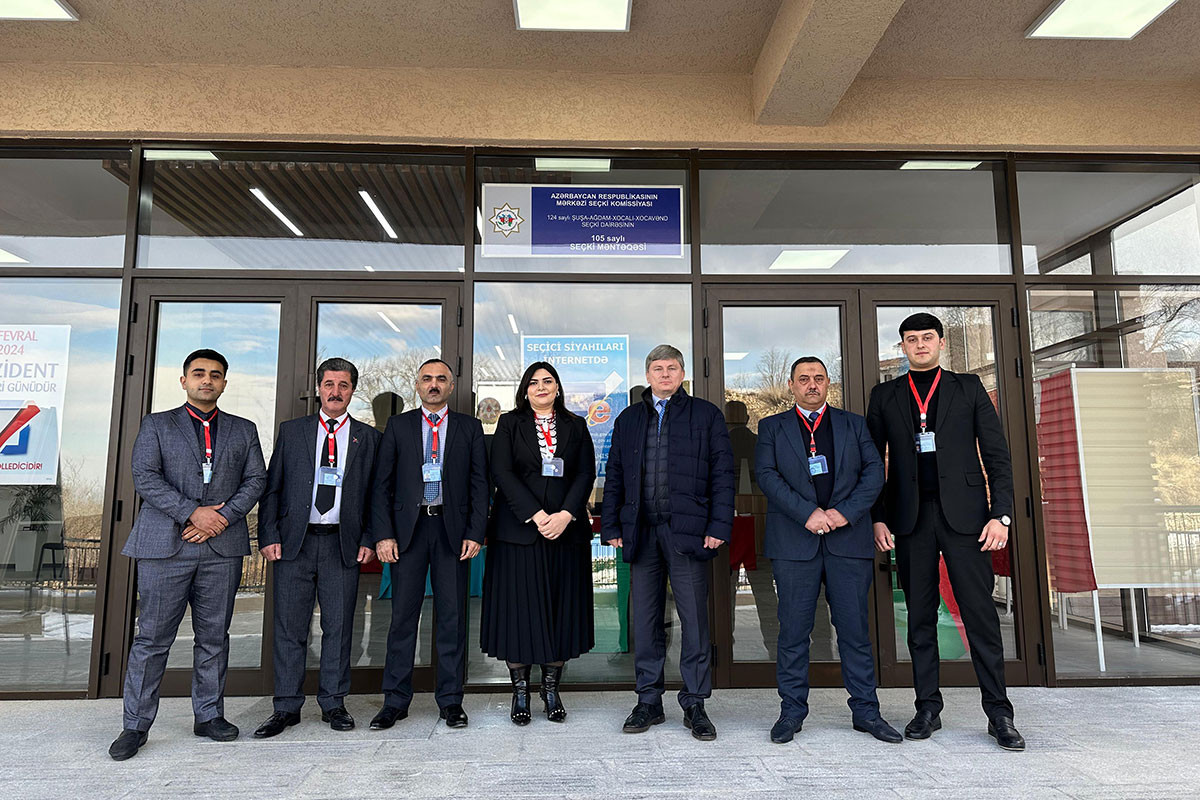 ATƏT müşahidəçiləri azad olunmuş ərazilərdə seçki prosesini izləyiblər - FOTO 
