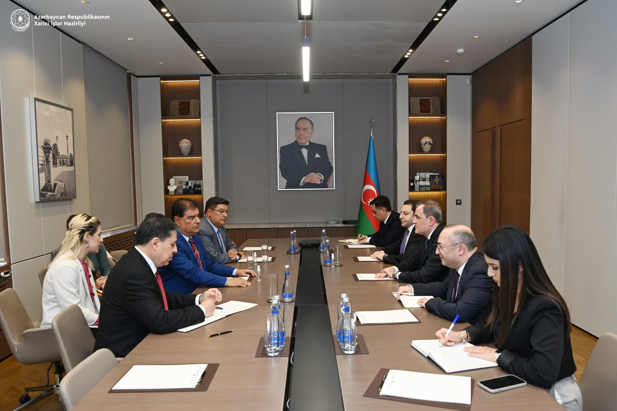 Ceyhun Bayramov Braziliya Federal Senatının nümayəndə heyəti ilə görüşüb