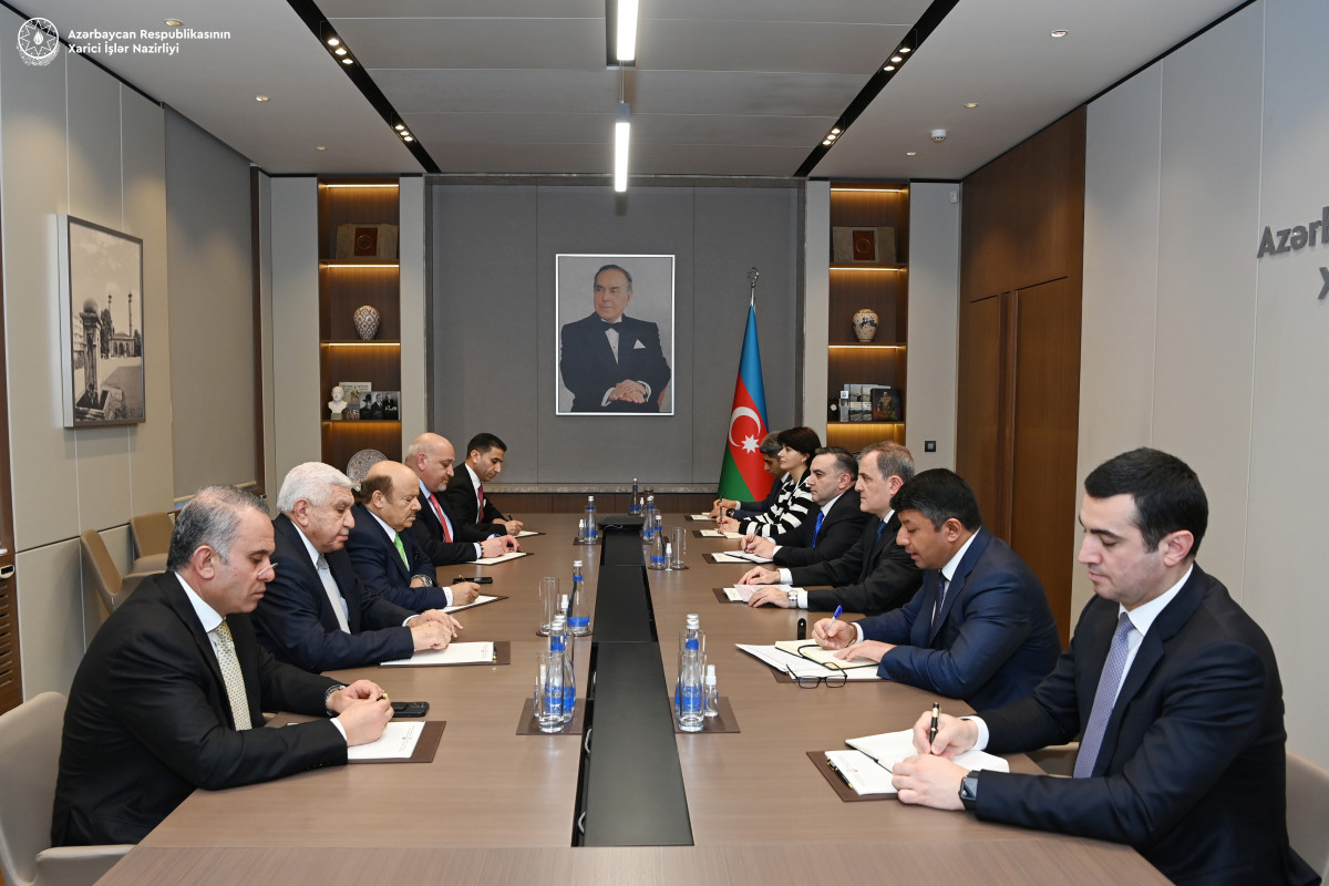 Ceyhun Bayramov İordaniya Nümayəndələr Palatasının birinci vitse-spikeri ilə görüşüb