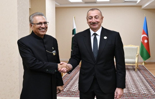 Pakistan Prezidenti Azərbaycanın dövlət başçısını təbrik edib