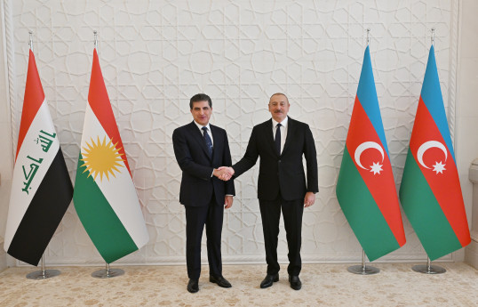 Neçirvan Bərzani Azərbaycan Prezidentinə zəng edib