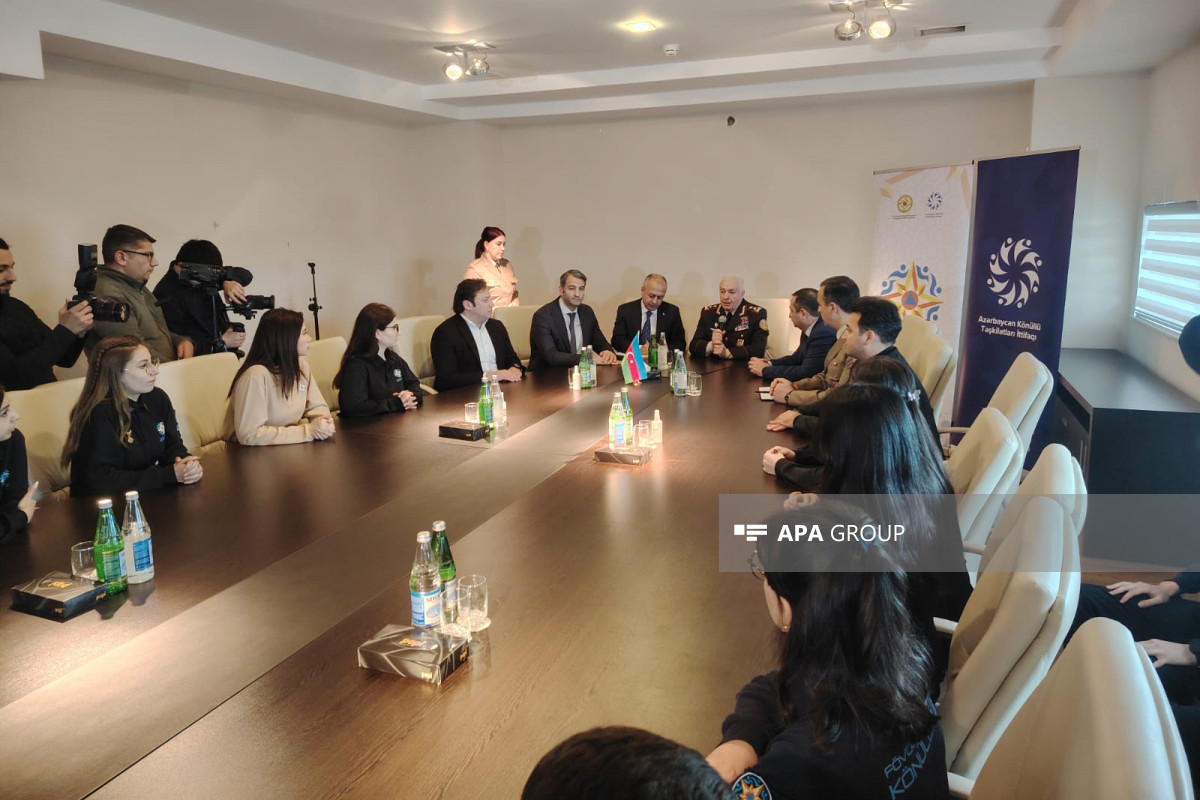Şamaxıda fövqəladə hallar könüllülərinin təlim düşərgəsi fəaliyyətə başlayıb - FOTO 