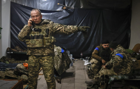Ukrayna Silahlı Qüvvələrinin yeni təyin olunmuş baş komandanı Aleksandr Sırski