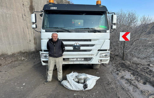 İrandan Azərbaycana 11,7 kq narkotik keçirilməsinin qarşısı alınıb - FOTO 