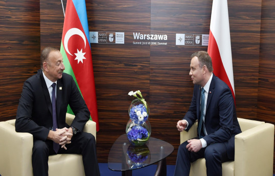 Andjey Duda Prezident İlham Əliyevi təbrik edib