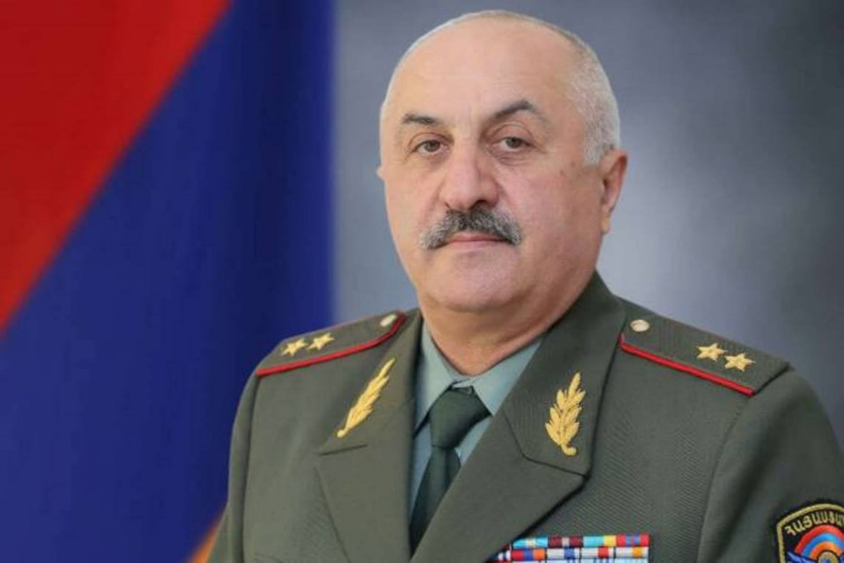 Şərti sərhəddə gərginlik fonunda Ermənistan Baş Qərargah rəisinin birinci müavini işdən çıxarılıb