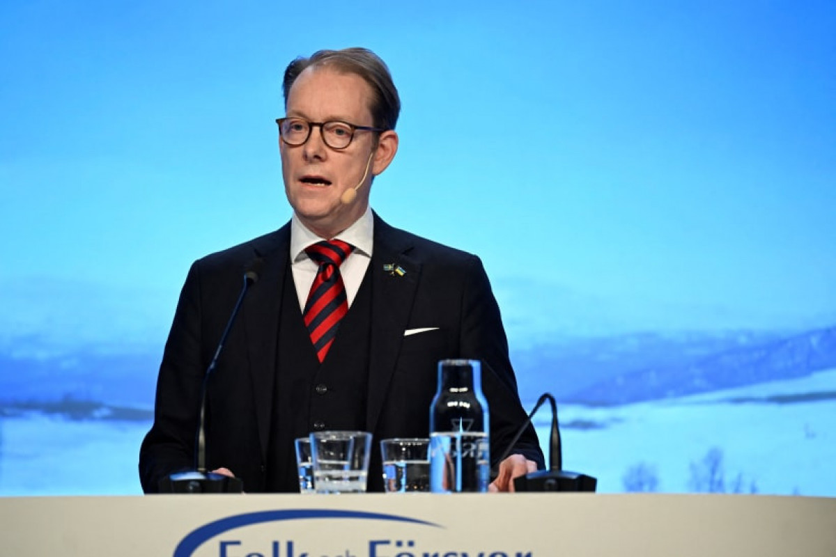 İsveç xarici işlər naziri Tobias Billström
