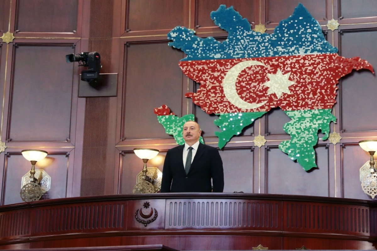 Prezident İlham Əliyev and içib, nitq söyləyib - FOTO  - YENİLƏNİB-2  - VİDEO 