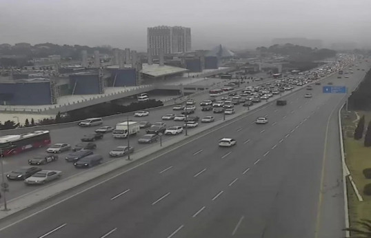 Bakıda sıxlıq müşahidə edilən yollar - SİYAHI 