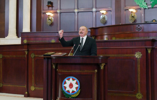 Prezident İlham Əliyev: İndi yeni dövr başlayır, bu dövrün böyük nailiyyətləri olacaq